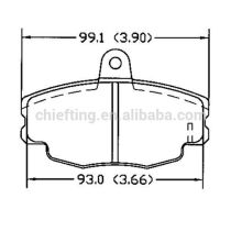 D292 CITROEN für sumitomo Bremsbeläge